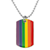 LGBT Pride Tag Necklace